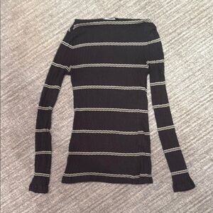 CLOSED ribbed long sleeve shirt XXS